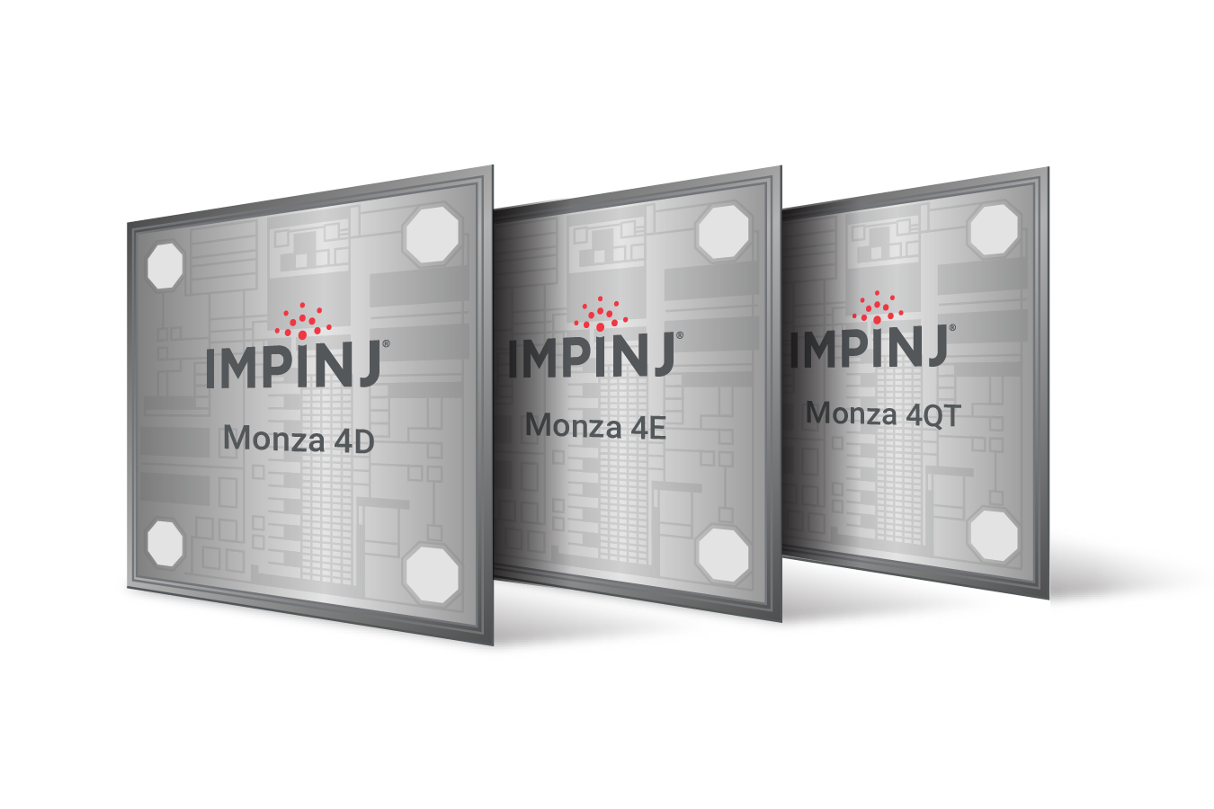 Impinj Monza 4 RAIN RFID Tag Chips | IMPINJ